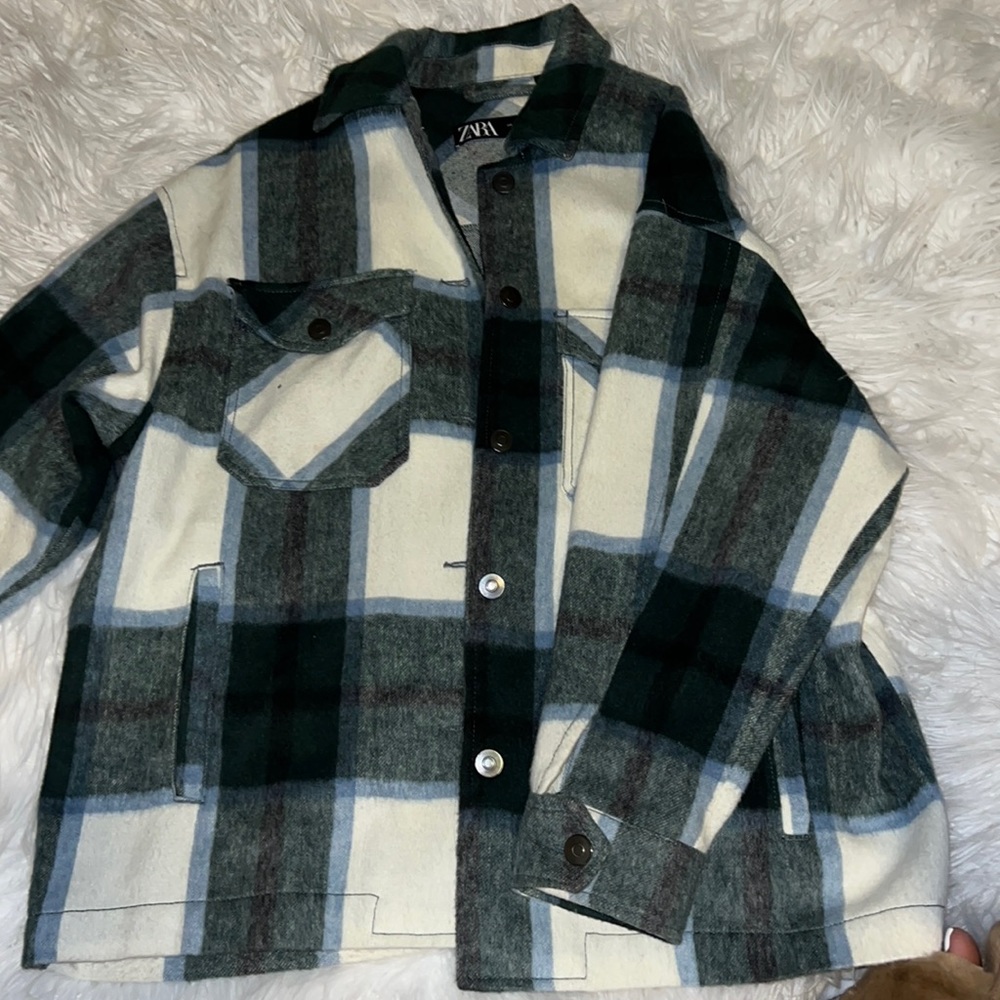 Zara Flannel Jacket